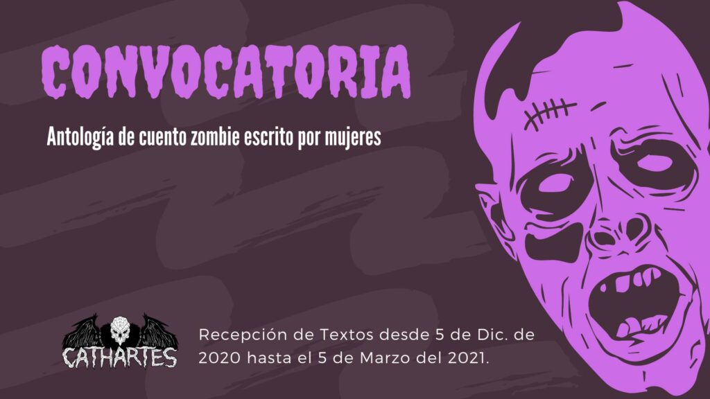 CHILE. Convocatoria: Antología de cuento zombie escrito por mujeres